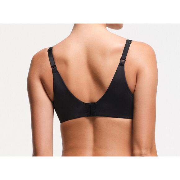 SKIMS NWT Smoothing Intimates Full Coverage Lightly Lined Bra Onyx Black 32B - Picture 3 of 9